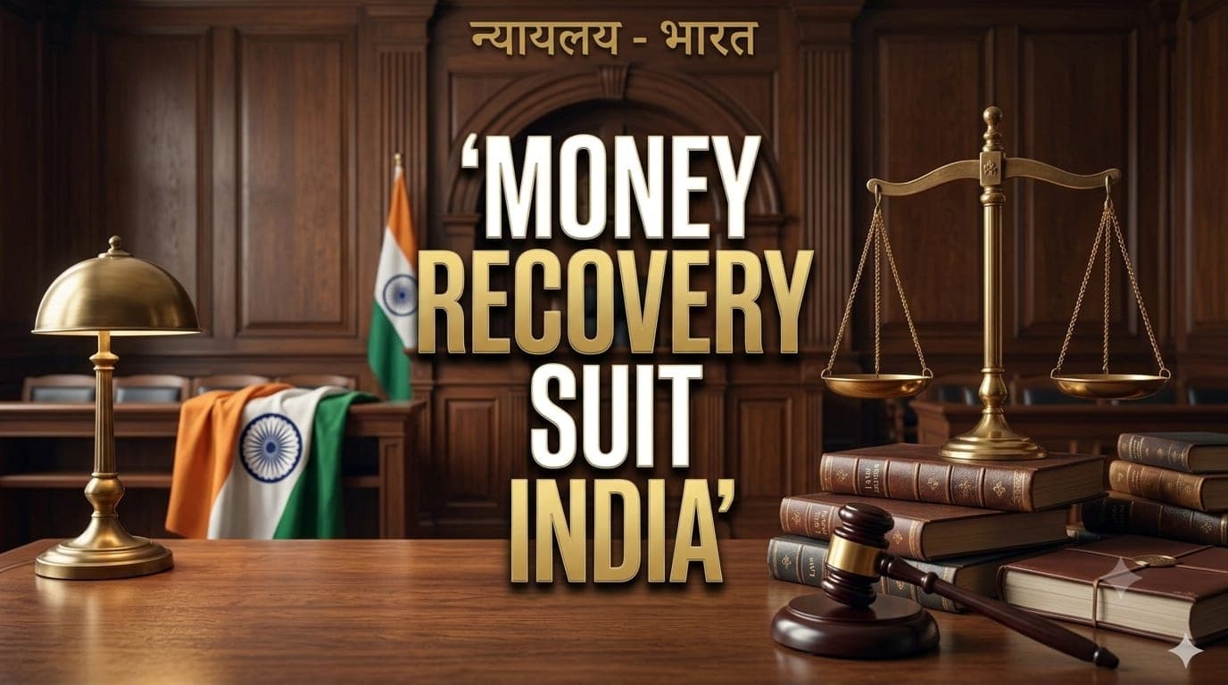 Money Recovery Suit in India: A Practical Guide to Filing and Winning