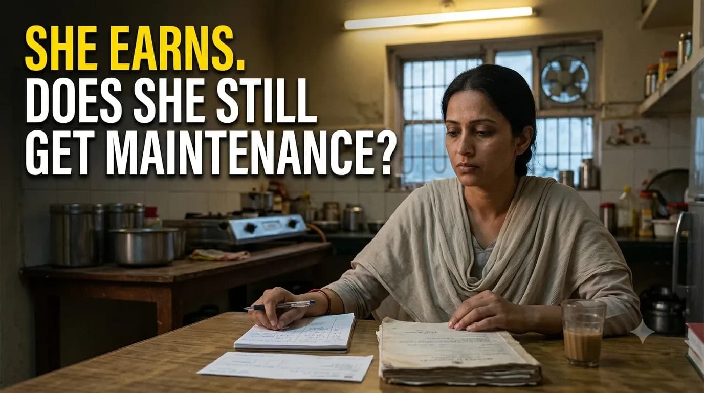 Supreme Court and High Court Rulings on Maintenance When the Wife Has Her Own Income